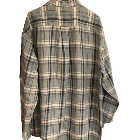 Vintage Orvis 100% Linen Shirt Extra Large - Picture 8 of 9